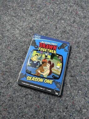 Drawn Together Season One Uncensored 2 Disc DVD Set Comedy Central Slipcover DVD